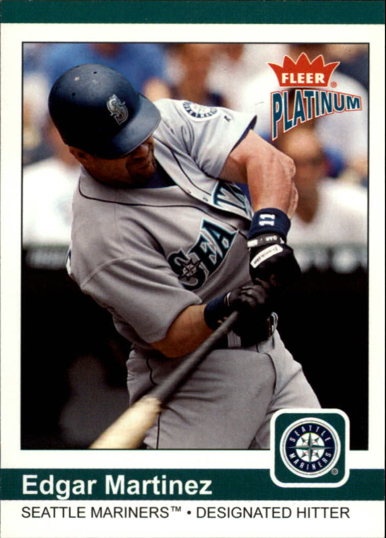 2004 Fleer Platinum Baseball "Main Set" Cards - Picture 180 of 387