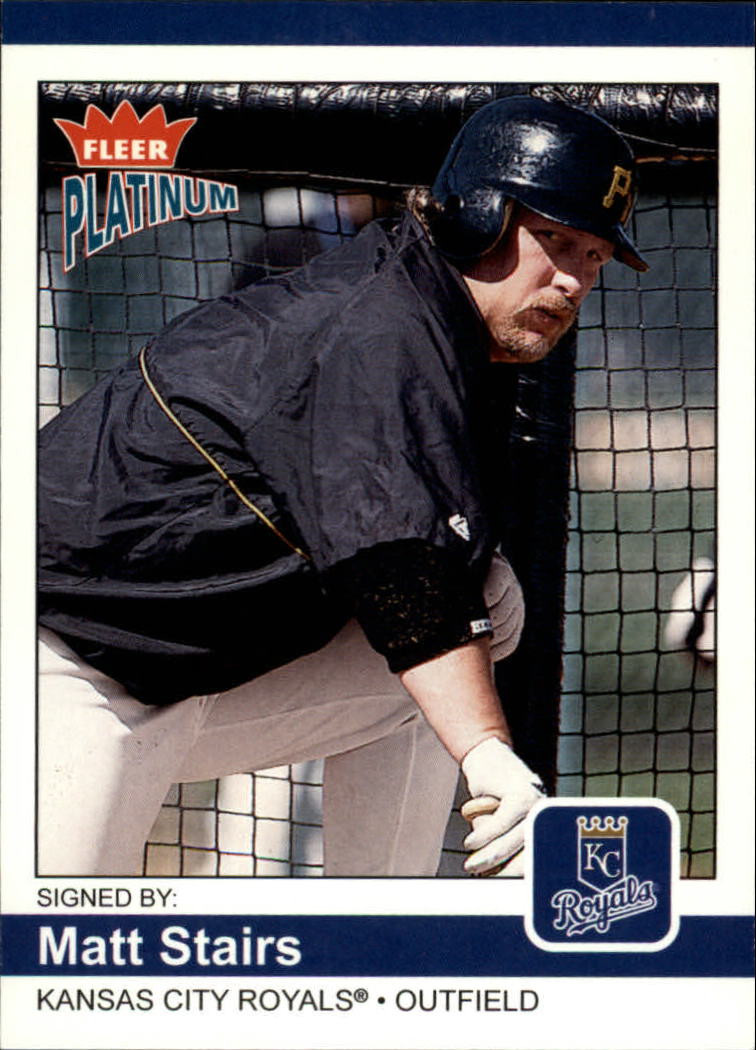 2004 Fleer Platinum Baseball "Main Set" Cards - Picture 190 of 387