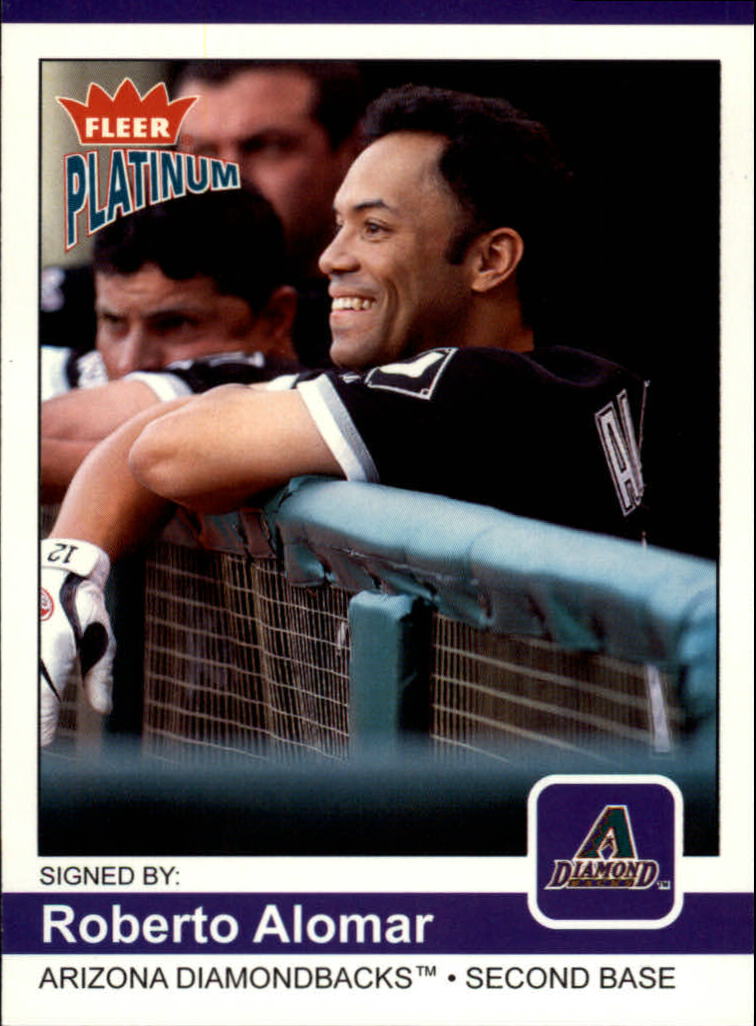 2004 Fleer Platinum Baseball "Main Set" Cards - Picture 202 of 387
