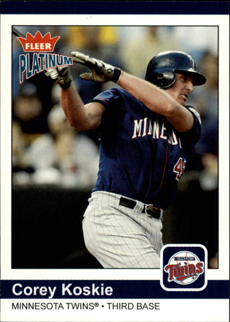 2004 Fleer Platinum Baseball "Main Set" Cards - Picture 278 of 387