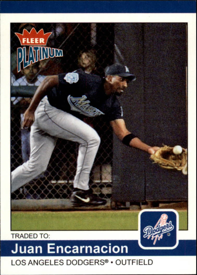 2004 Fleer Platinum Baseball "Main Set" Cards - Picture 296 of 387