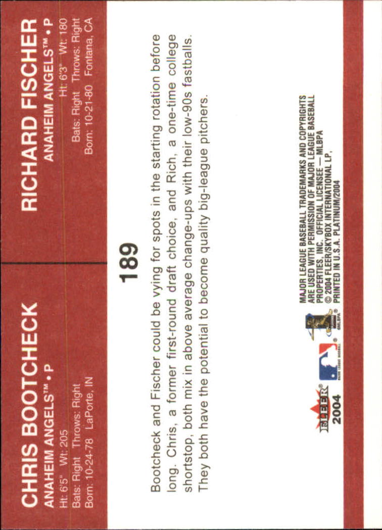 2004 Fleer Platinum Baseball "Main Set" Cards - Picture 365 of 387