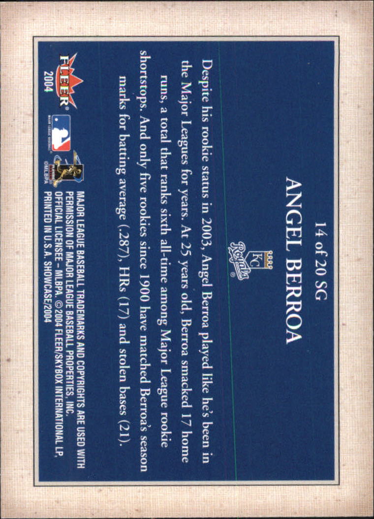 2004 Fleer Showcase Baseball "Insert" Cards - Picture 9 of 14