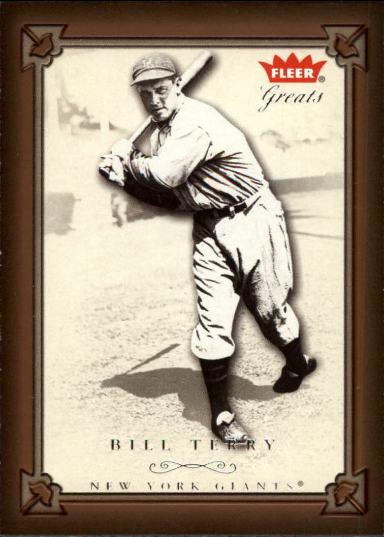 2004 Greats of the Game (Fleer) Baseball "Main Set" Cards - Picture 24 of 275