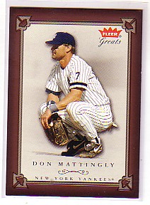 2004 Greats of the Game (Fleer) Baseball "Main Set" Cards - Picture 44 of 275