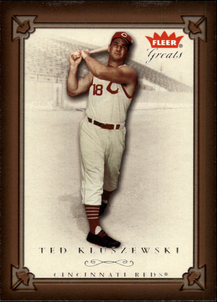 2004 Greats of the Game (Fleer) Baseball "Main Set" Cards - Picture 134 of 275