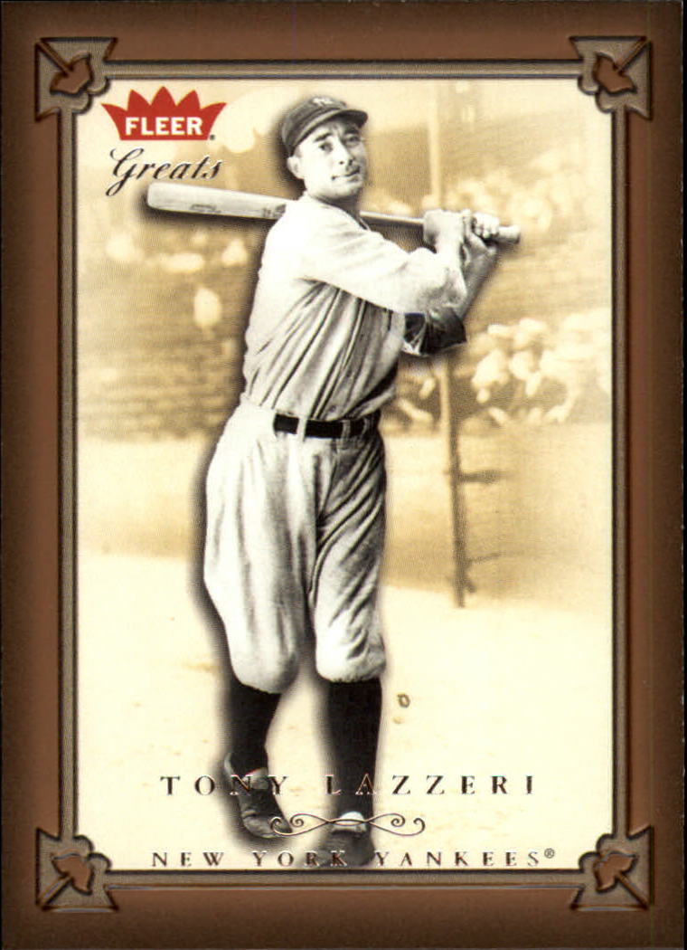 2004 Greats of the Game (Fleer) Baseball "Main Set" Cards - Picture 158 of 275