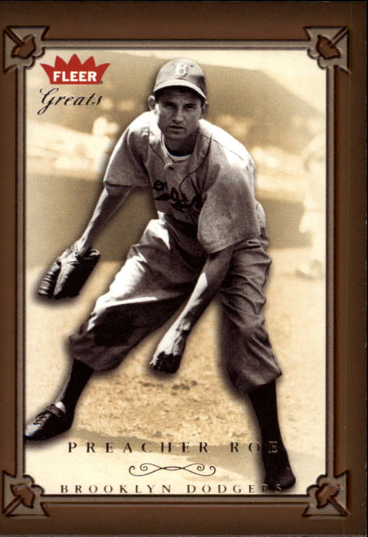 2004 Greats of the Game (Fleer) Baseball "Main Set" Cards - Picture 164 of 275