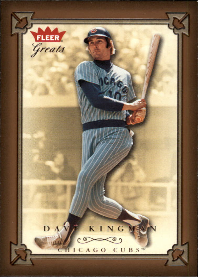2004 Greats of the Game (Fleer) Baseball "Main Set" Cards - Picture 166 of 275