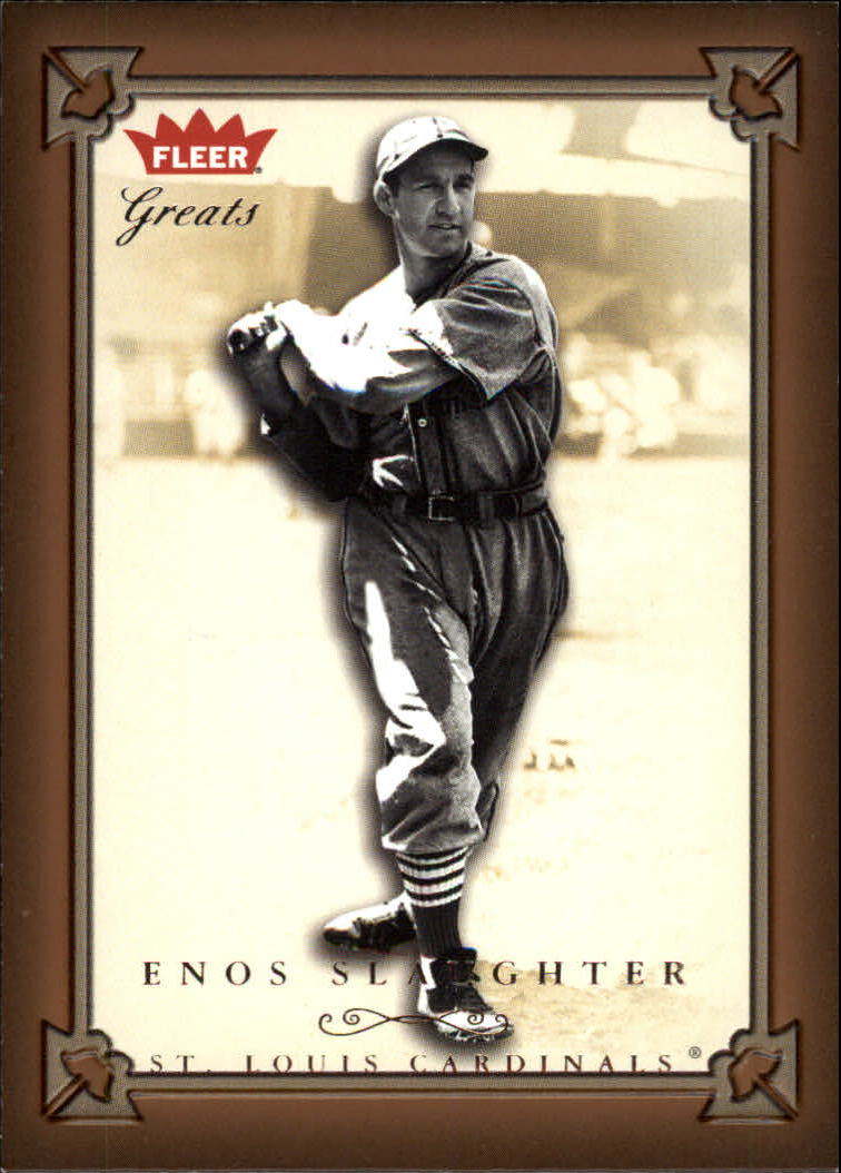 2004 Greats of the Game (Fleer) Baseball "Main Set" Cards - Picture 188 of 275