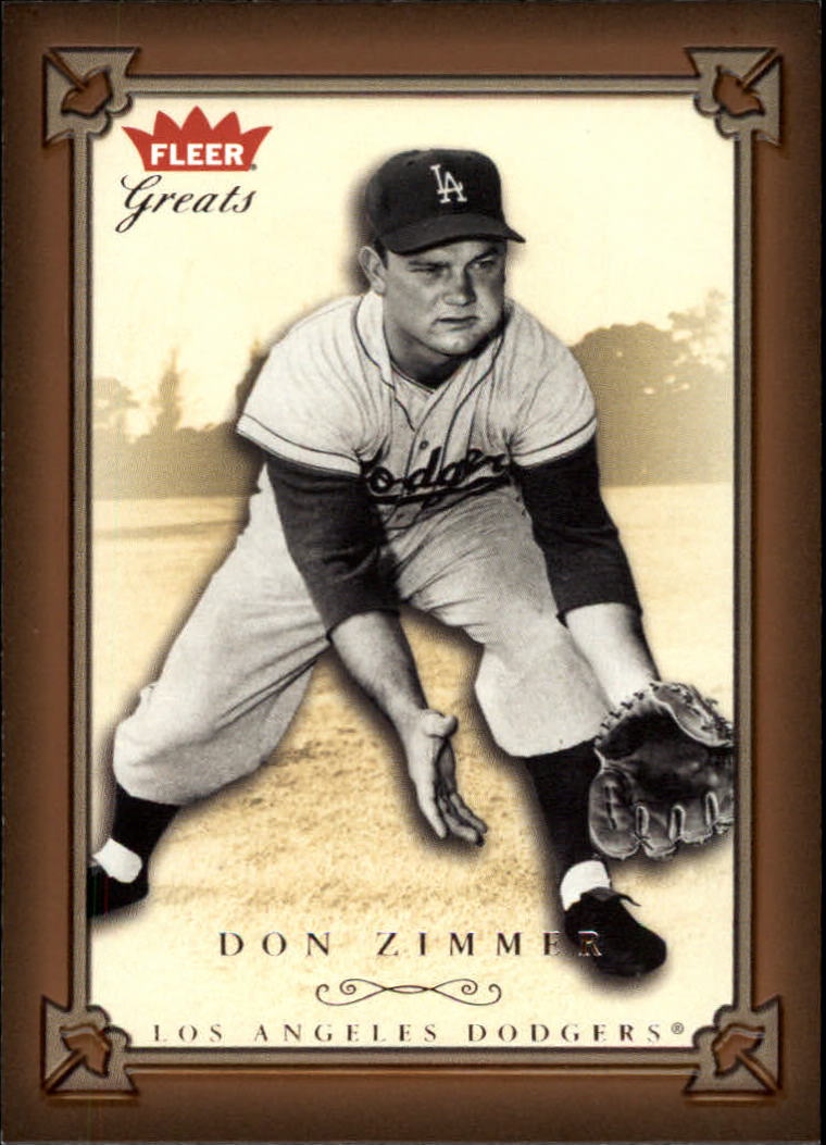 2004 Greats of the Game (Fleer) Baseball "Main Set" Cards - Picture 194 of 275