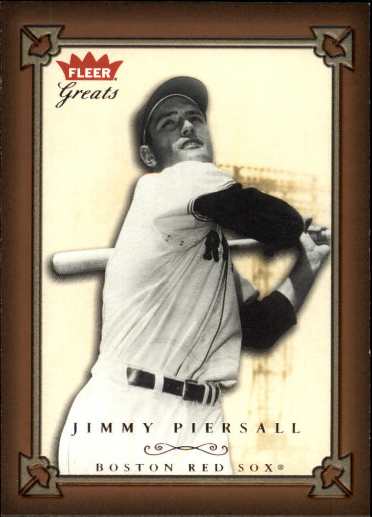 2004 Greats of the Game (Fleer) Baseball "Main Set" Cards - Picture 204 of 275