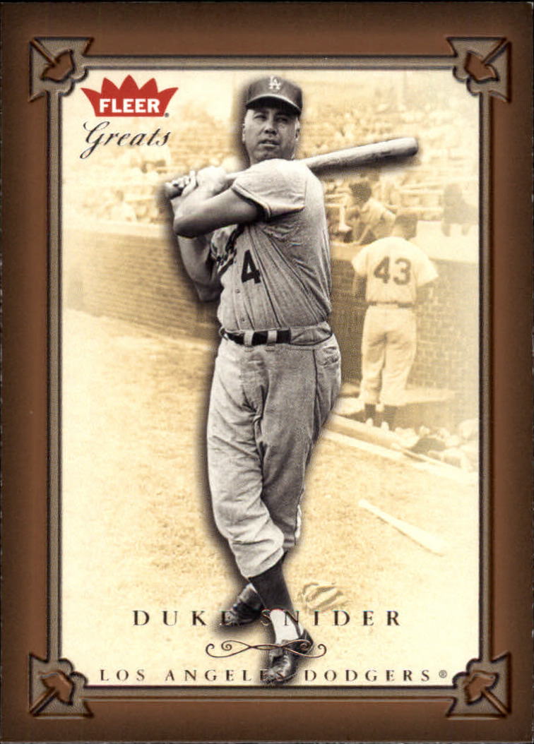 2004 Greats of the Game (Fleer) Baseball "Main Set" Cards - Picture 248 of 275