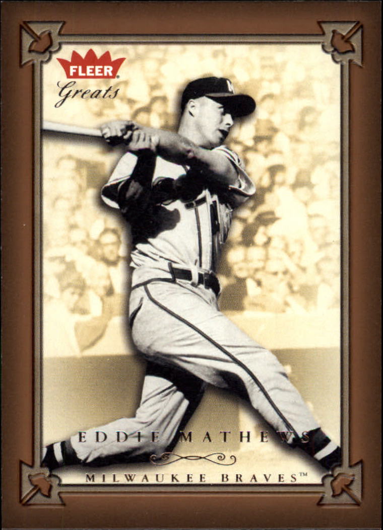 2004 Greats of the Game (Fleer) Baseball "Main Set" Cards - Picture 250 of 275
