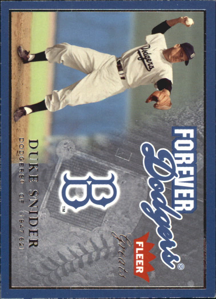 2004 Greats of the Game (Fleer) Baseball "Insert" Cards - Picture 12 of 57