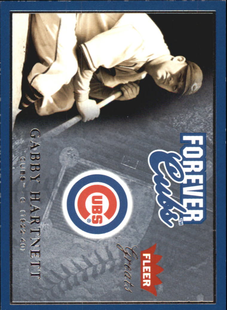 2004 Greats of the Game (Fleer) Baseball "Insert" Cards - Picture 14 of 57