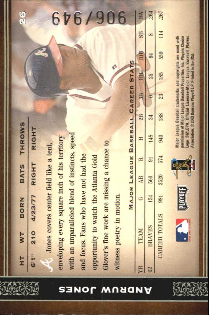 2004 Prime Cuts Baseball "Main Set" Karten - Bild 11 von 19