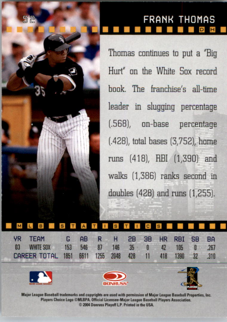 2004 Studio Baseball "Main Set" Cards #1 to #265 - Picture 101 of 413