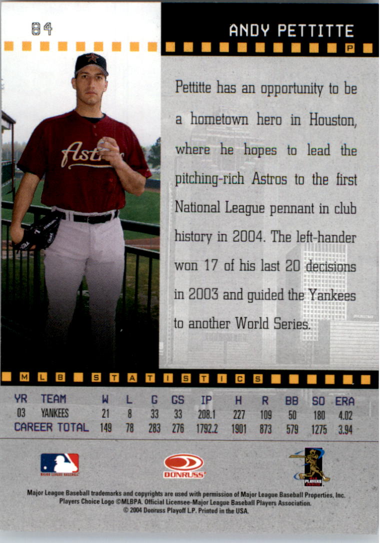 2004 Studio Baseball "Main Set" Cards #1 to #265 - Picture 163 of 413