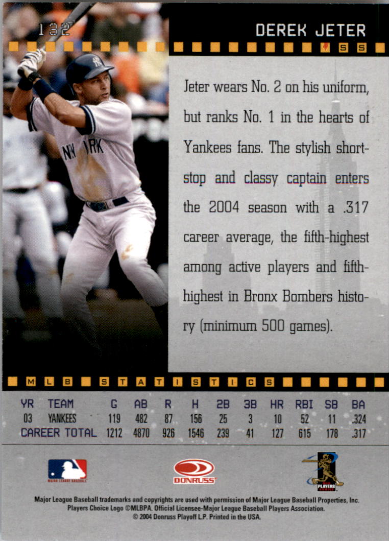 2004 Studio Baseball "Main Set" Cards #1 to #265 - Picture 259 of 413