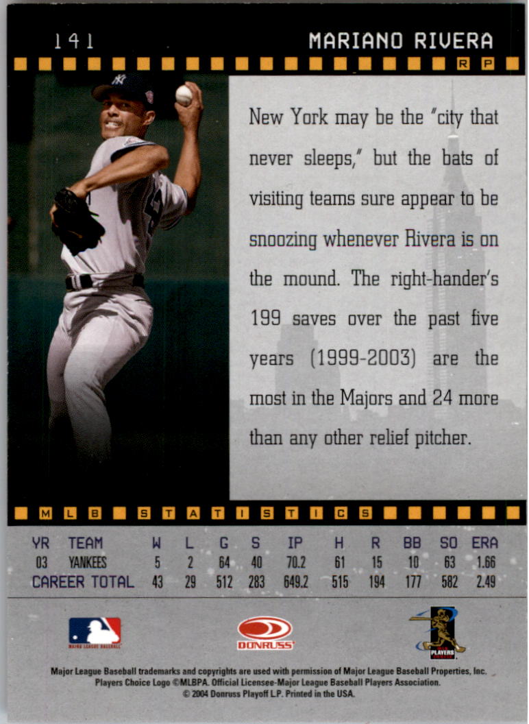 2004 Studio Baseball "Main Set" Cards #1 to #265 - Picture 277 of 413