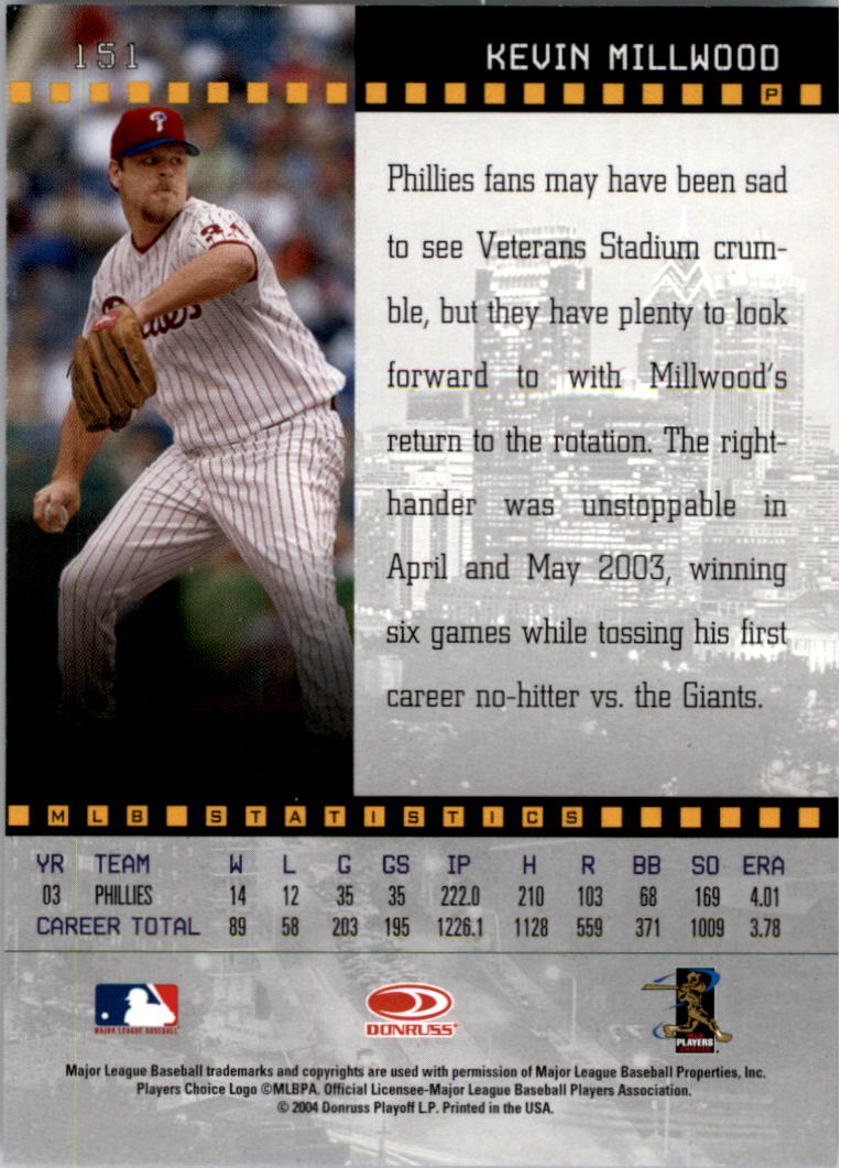 2004 Studio Baseball "Main Set" Cards #1 to #265 - Picture 297 of 413