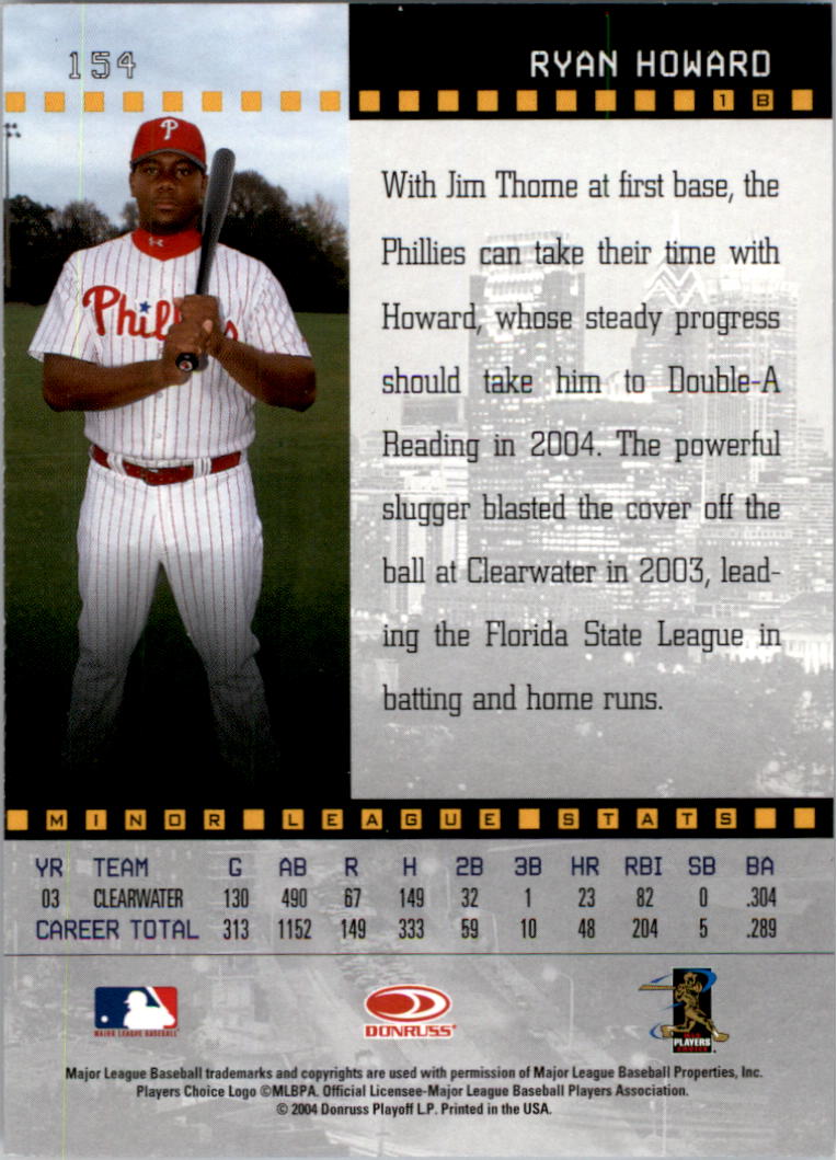 2004 Studio Baseball "Main Set" Cards #1 to #265 - Picture 303 of 413