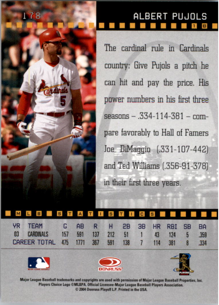 2004 Studio Baseball "Main Set" Cards #1 to #265 - Picture 351 of 413
