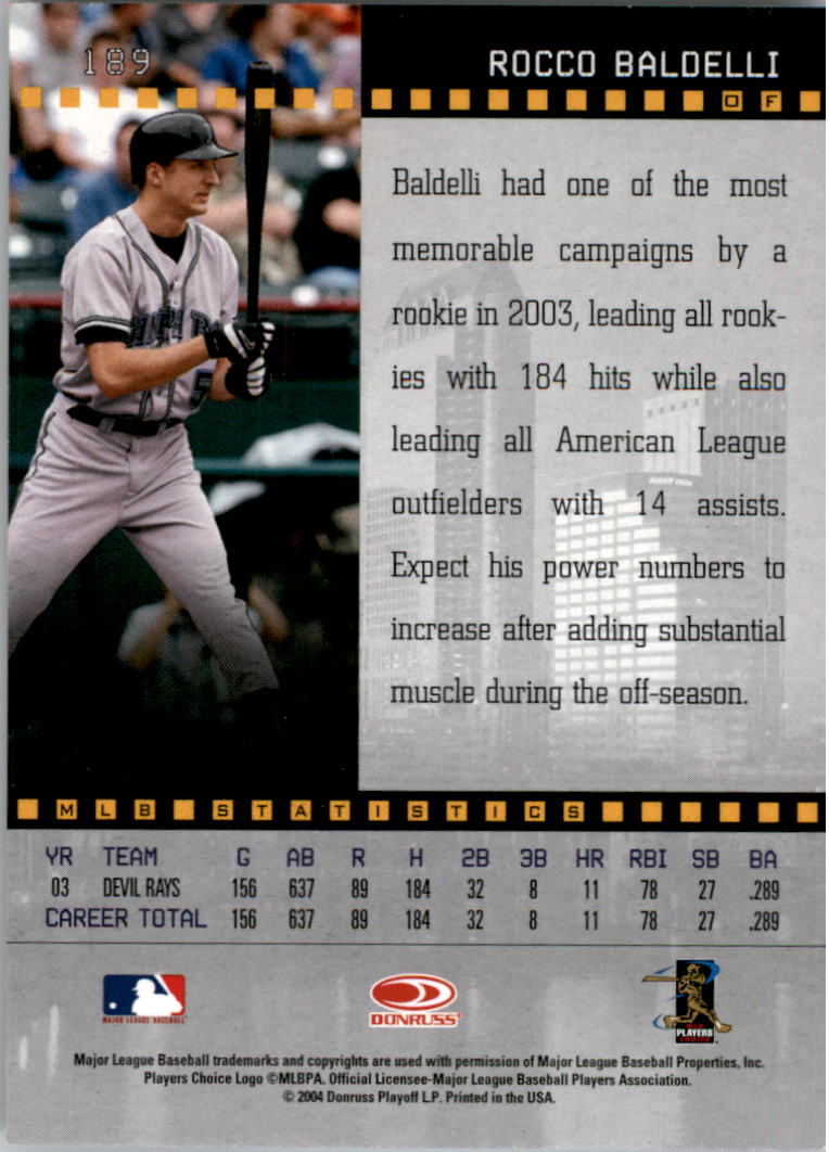 2004 Studio Baseball "Main Set" Cards #1 to #265 - Picture 371 of 413