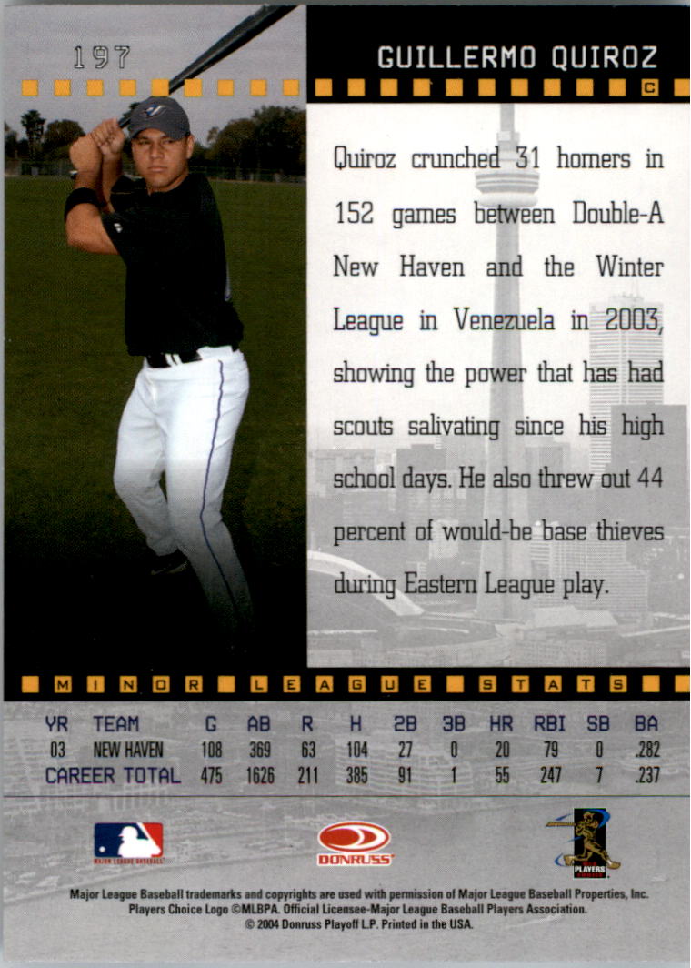 2004 Studio Baseball "Main Set" Cards #1 to #265 - Picture 387 of 413