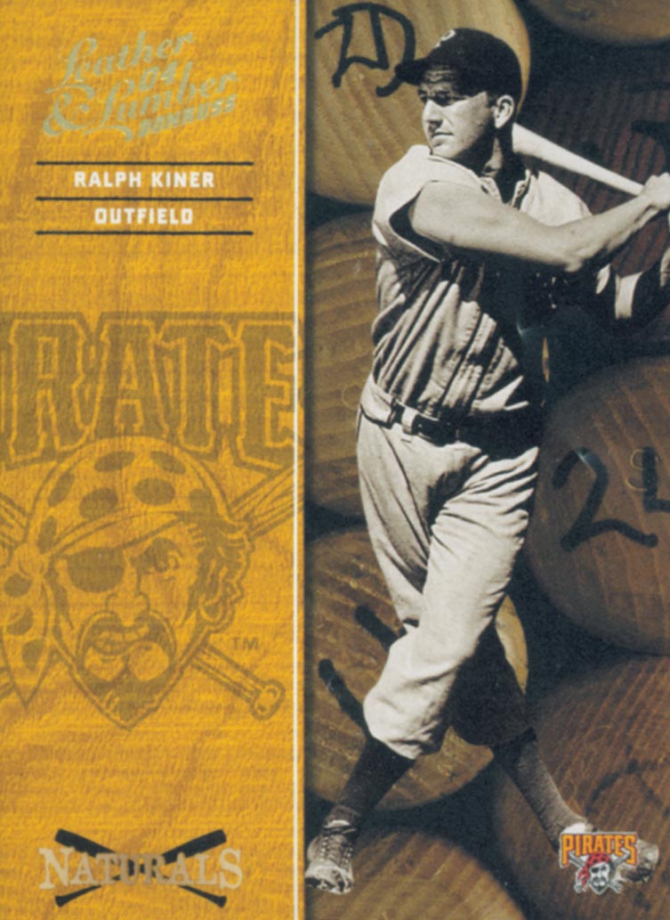 2004 Leather and Lumber Baseball "Naturals and Fans of the Game" Insert Cards - Picture 12 of 29