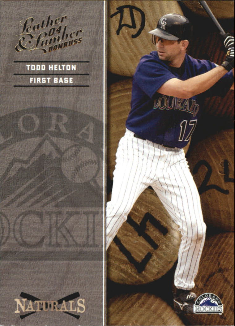 2004 Leather and Lumber Baseball "Naturals and Fans of the Game" Insert Cards - Picture 14 of 29
