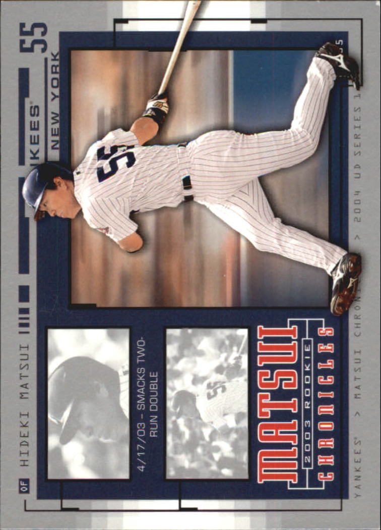 2004 Upper Deck Matsui Chronicles Baseball (Pick From List) - Picture 14 of 63