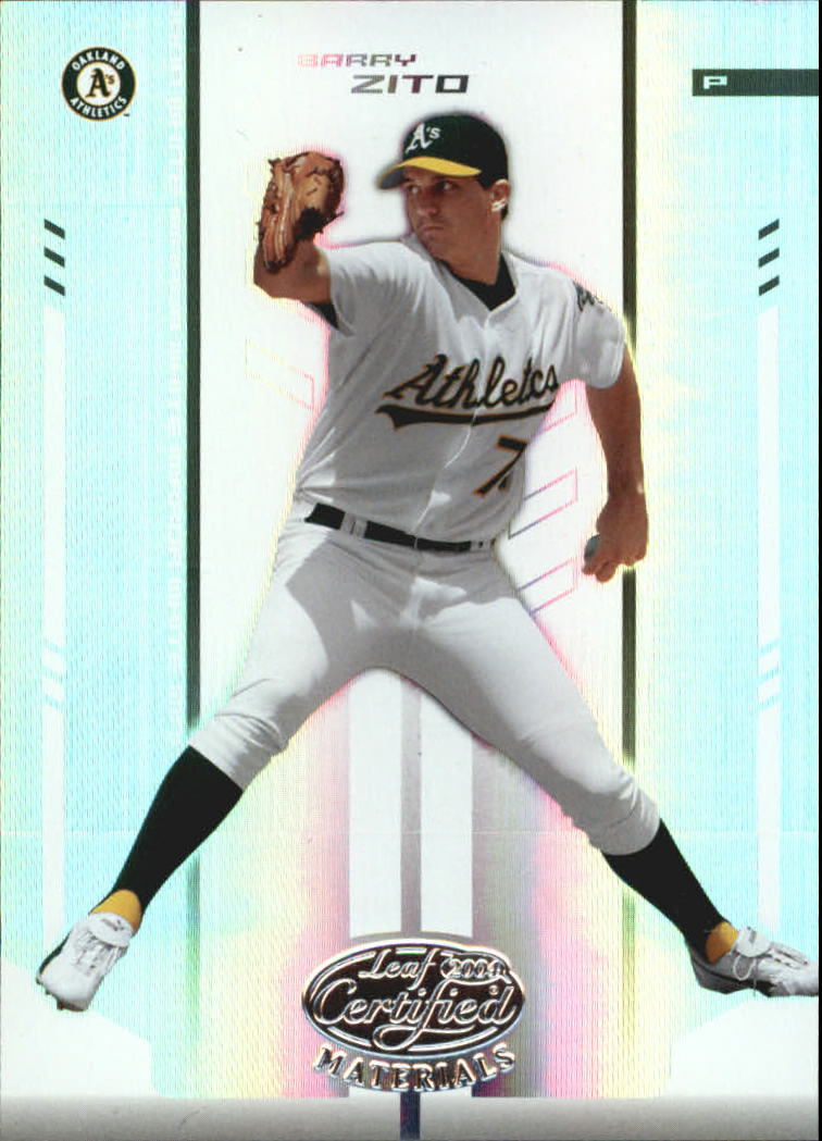 2004 Leaf Certified Materials Baseball "Mirror White" Parallel Cards - Picture 9 of 46