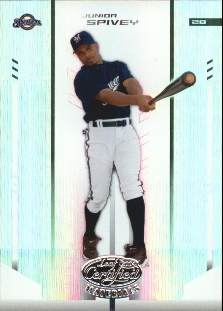 2004 Leaf Certified Materials Baseball "Mirror White" Parallel Cards - Picture 21 of 46