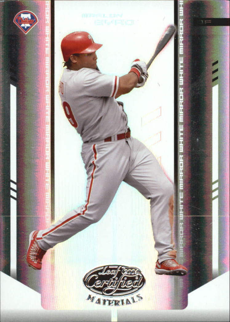 2004 Leaf Certified Materials Baseball "Mirror White" Parallel Cards - Picture 25 of 46