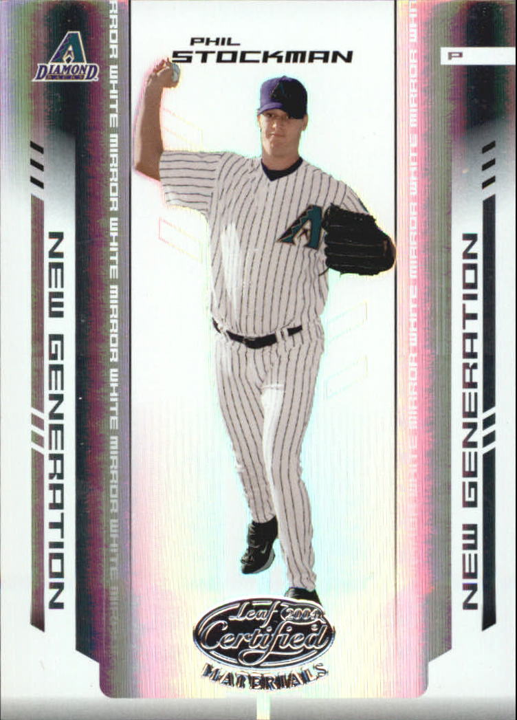 2004 Leaf Certified Materials Baseball "Mirror White" Parallel Cards - Picture 45 of 46