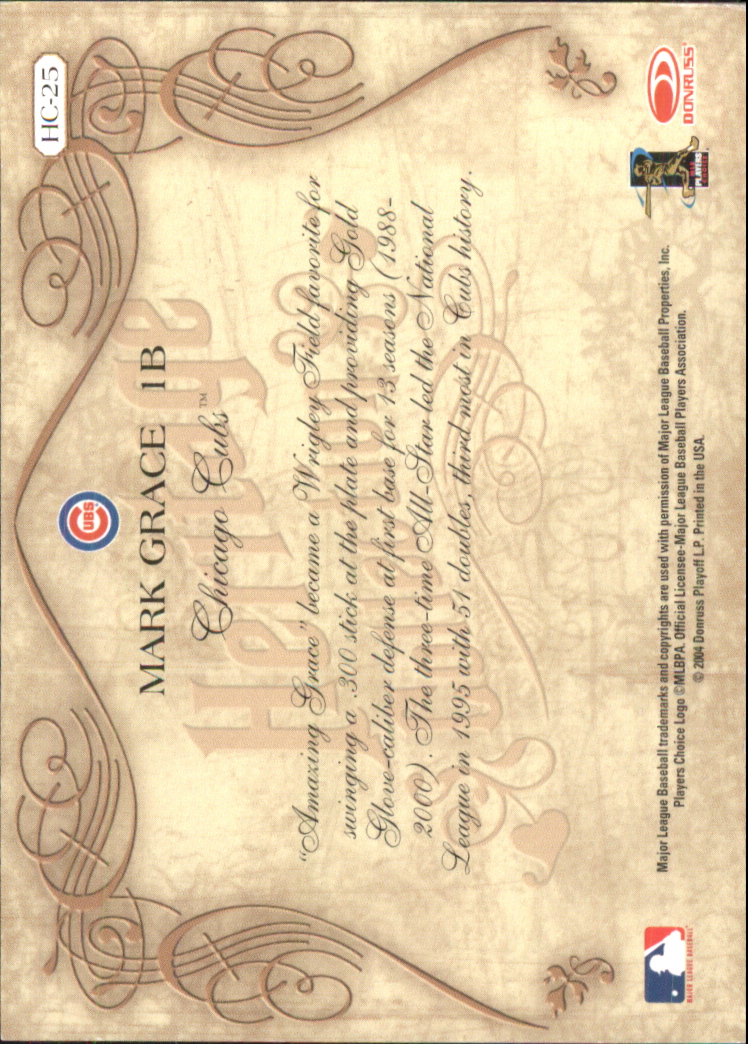 2004 Diamond Kings Baseball "Insert" Cards - Picture 25 of 35