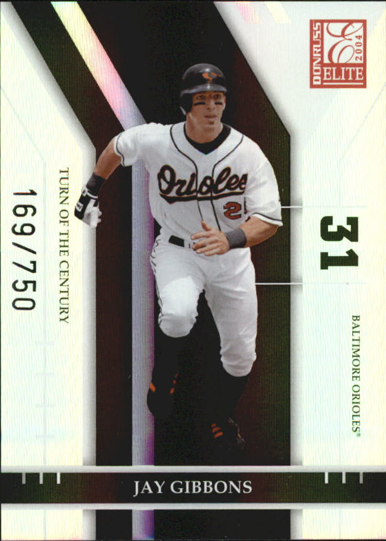 2004 Donruss Elite Baseball "Aspirations and Turn of the Century" Parallel Cards - Picture 10 of 46