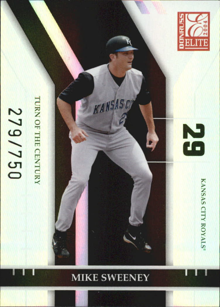 2004 Donruss Elite Baseball "Aspirations and Turn of the Century" Parallel Cards - Picture 12 of 46