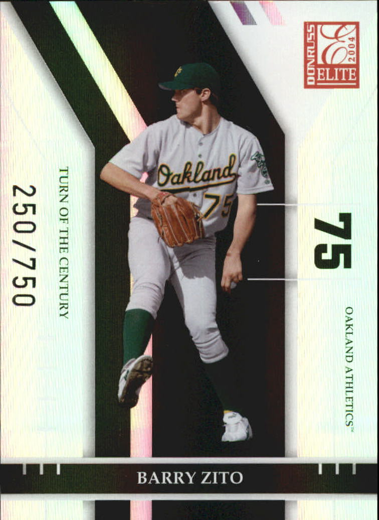 2004 Donruss Elite Baseball "Aspirations and Turn of the Century" Parallel Cards - Picture 18 of 46