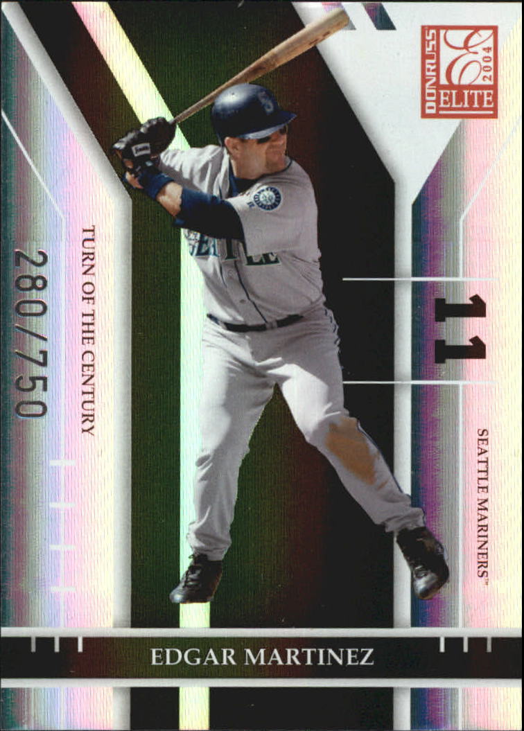 2004 Donruss Elite Baseball "Aspirations and Turn of the Century" Parallel Cards - Picture 20 of 46