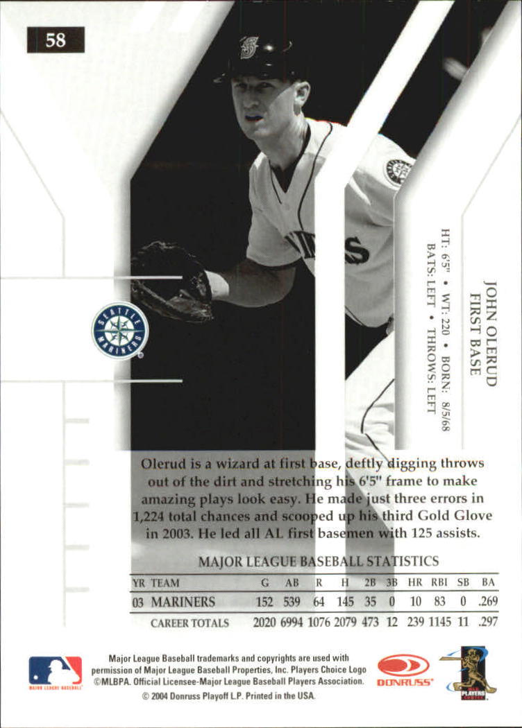 2004 Donruss Elite Baseball "Aspirations and Turn of the Century" Parallel Cards - Picture 23 of 46