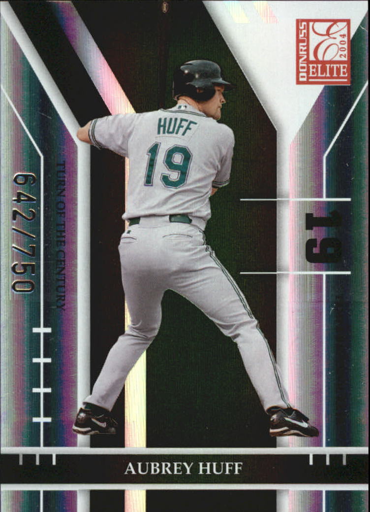 2004 Donruss Elite Baseball "Aspirations and Turn of the Century" Parallel Cards - Picture 24 of 46