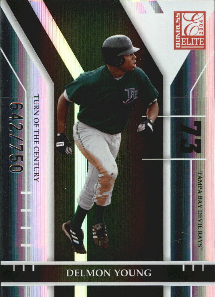 2004 Donruss Elite Baseball "Aspirations and Turn of the Century" Parallel Cards - Picture 26 of 46