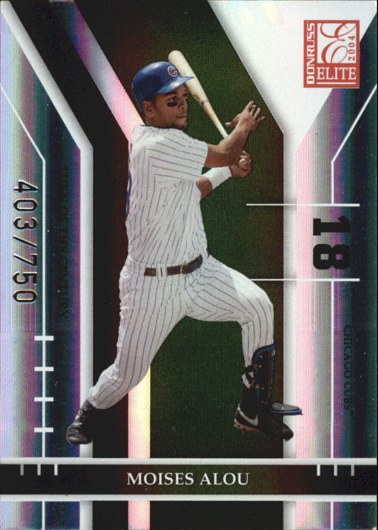 2004 Donruss Elite Baseball "Aspirations and Turn of the Century" Parallel Cards - Picture 32 of 46