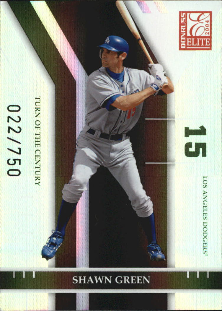 2004 Donruss Elite Baseball "Aspirations and Turn of the Century" Parallel Cards - Picture 34 of 46