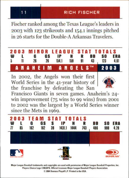 2004 Donruss Team Heroes Baseball "Main Set" Cards - Picture 3 of 105
