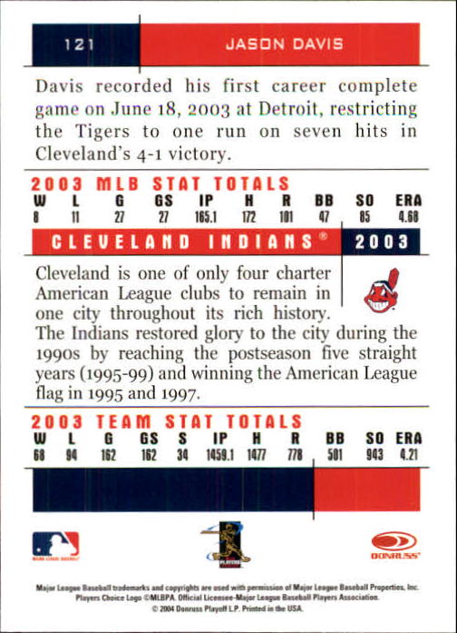 2004 Donruss Team Heroes Baseball "Main Set" Cards - Picture 23 of 105