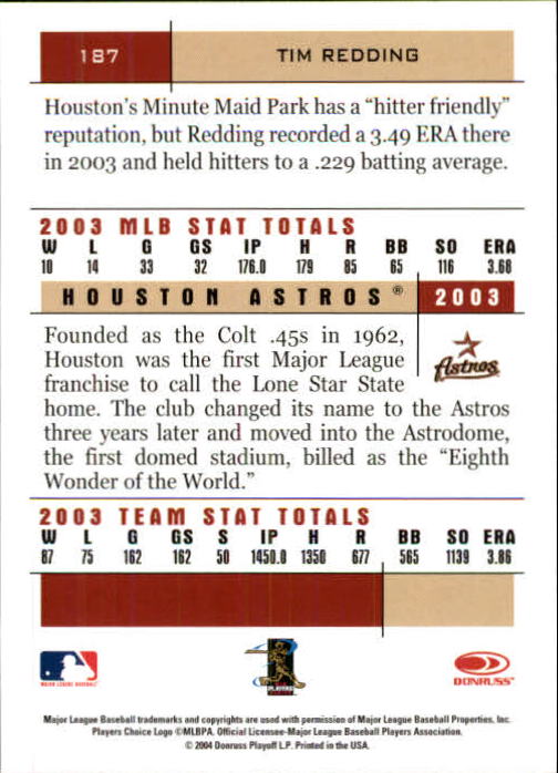 2004 Donruss Team Heroes Baseball "Main Set" Cards - Picture 37 of 105